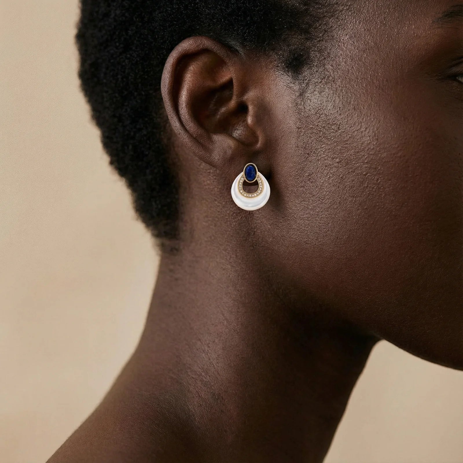 Himmlische Tropfenohrringe